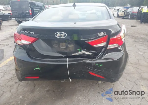 2012 Hyundai Elantra Limited (Ulsan Plant) from USA, damaged, VIN KMHDH4AE5CU246580